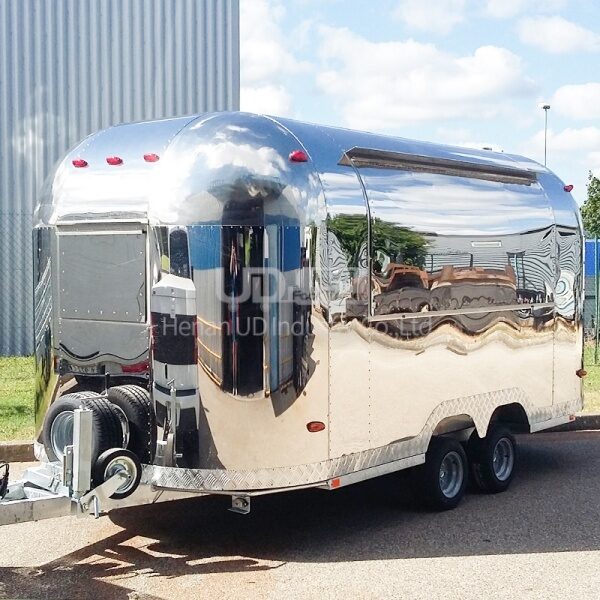 13FT MIRROR AIRSTREAM FOOD TRAILER