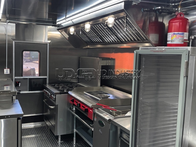 PINK DOUBLE WINDOW SQUARE FOOD TRAILER