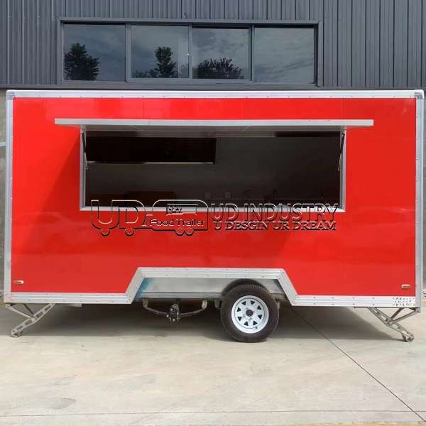 RED SQUARE FOOD TRAILER