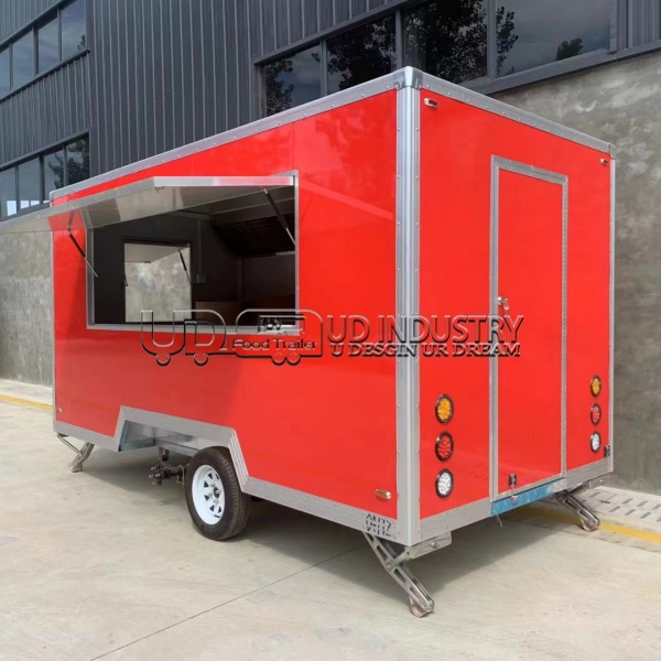 RED SQUARE FOOD TRAILER