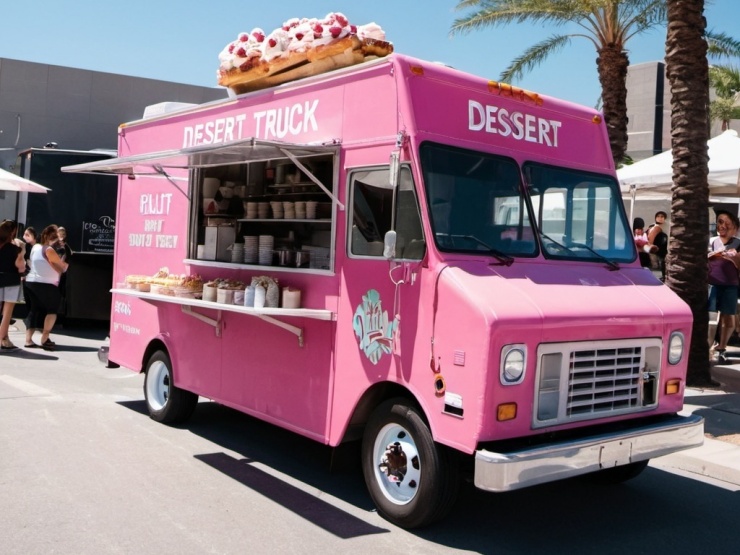 Dessert Food Truck: A Mobile Sweet Kingdom