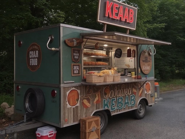 Kebab Food Trailer: A Mobile Food Feast, The Delicious Temptation of Kebabs