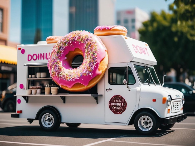 Mini Donut Food Trucks: Sweet on-the-Go Taste Buds