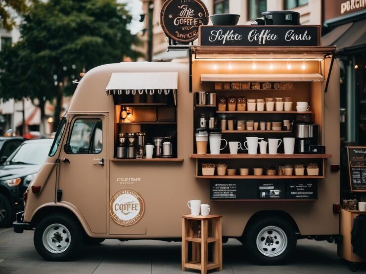 Mobile Coffee Truck: A Fashionable and Convenient New Favorite in The City