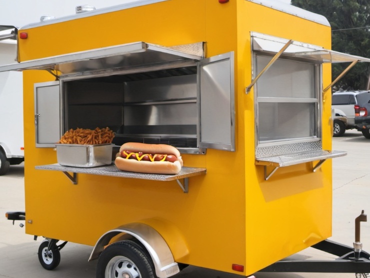 Mobile Hot Dog Food Trailer: The Perfect Blend of Food and Freedom