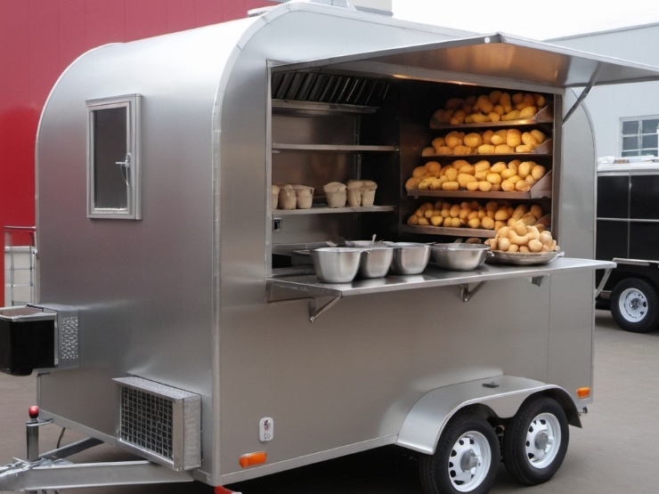 Potato Food Trailer 