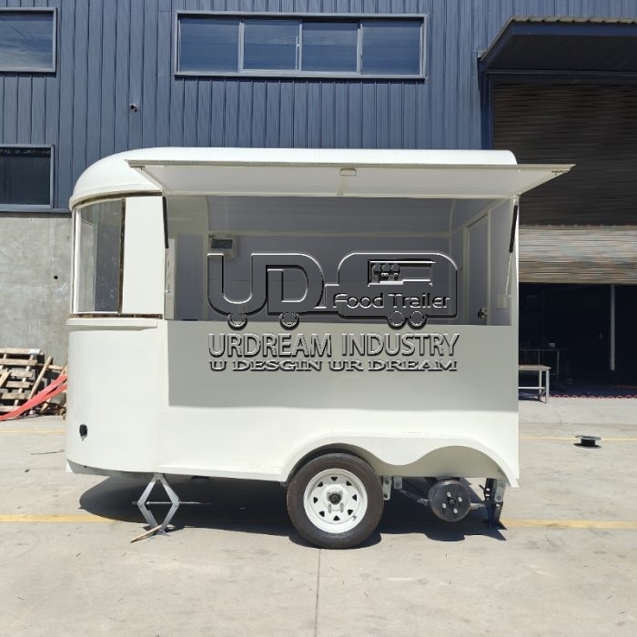10FT WHITE HORSE FOOD TRAILER FOR ICE CREAM