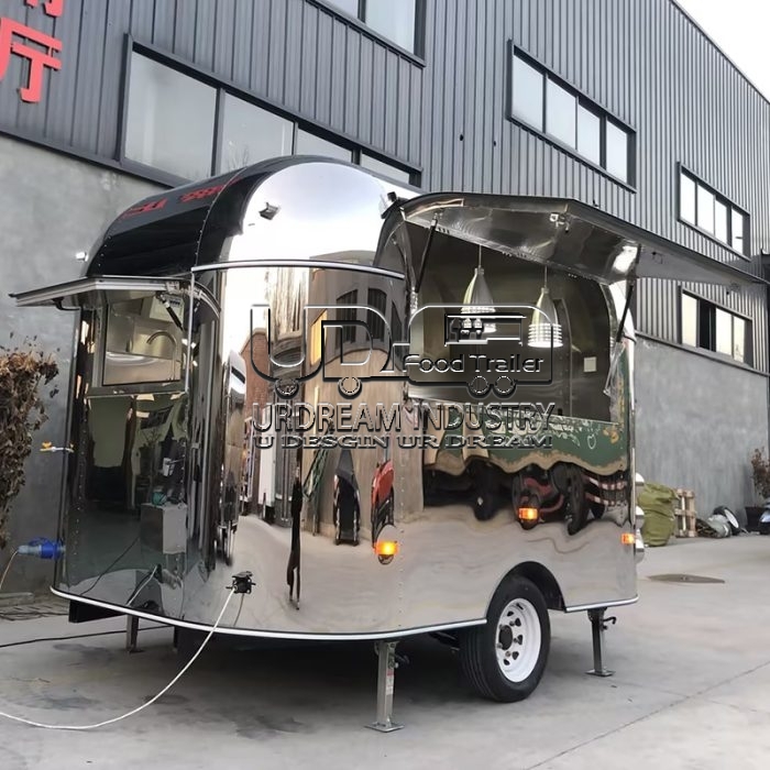 8.5FT Mirror AIRSTREAM FOOD TRAILER