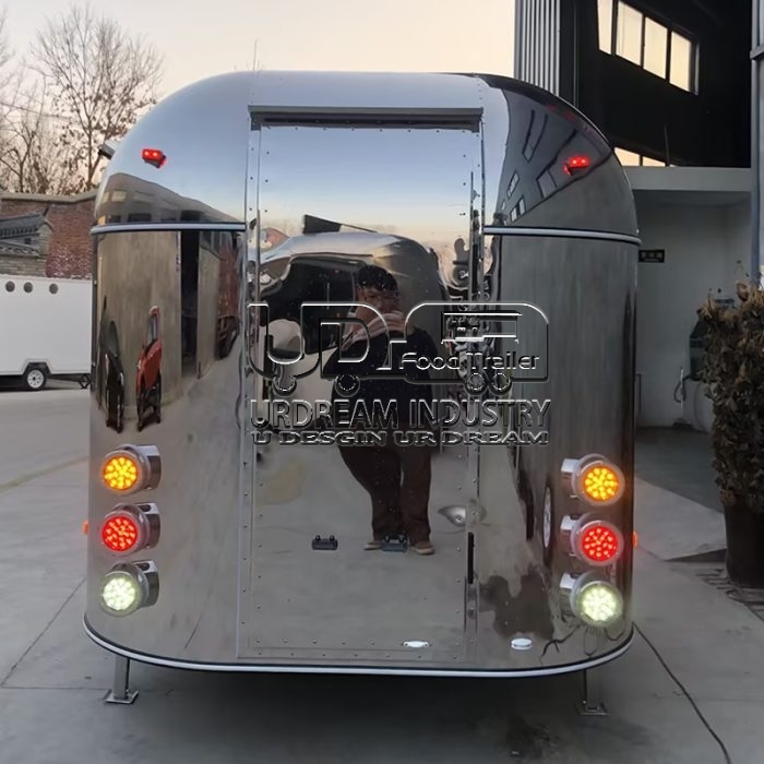 8.5FT Mirror AIRSTREAM FOOD TRAILER