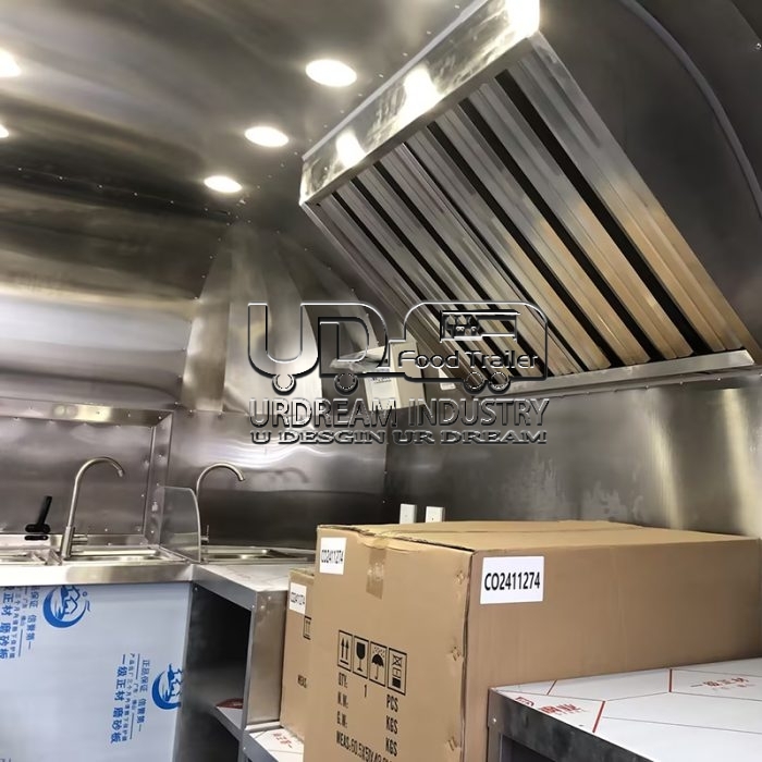 8.5FT Mirror AIRSTREAM FOOD TRAILER