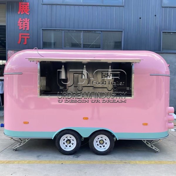 13FT Pink Airstream Food Trailer