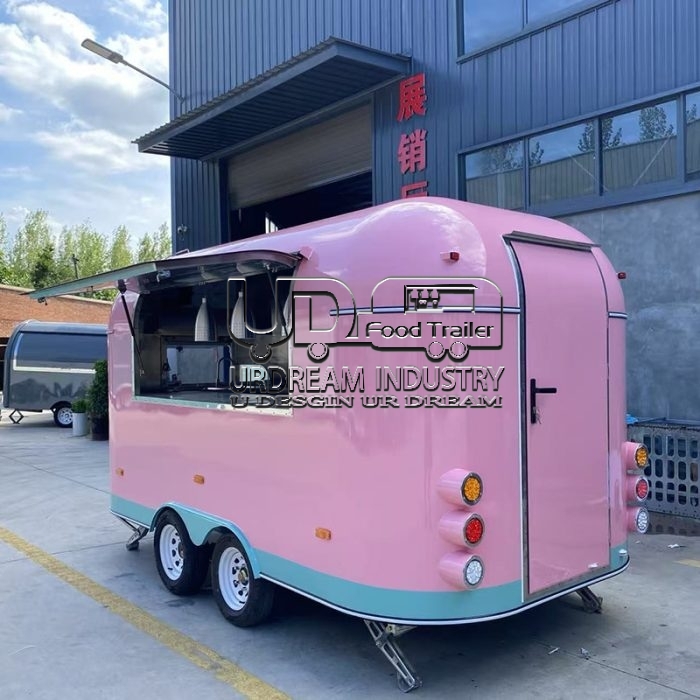 13FT Pink Airstream Food Trailer