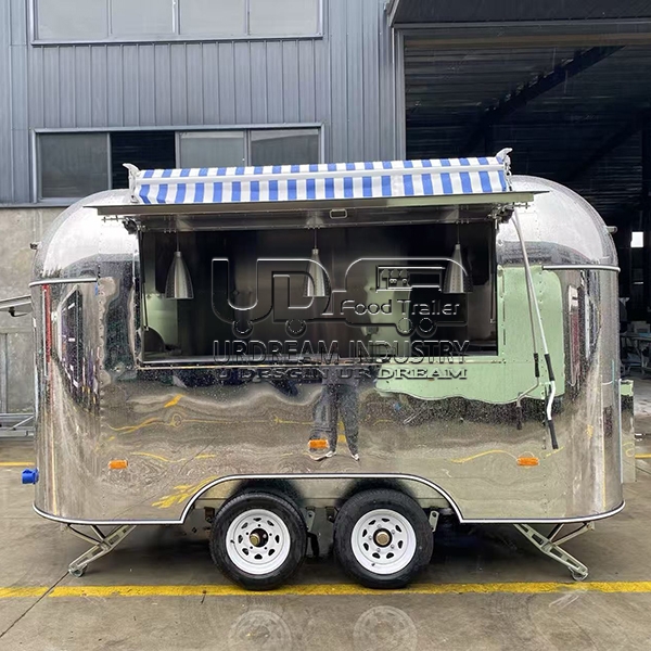 12FT Mirror Airstream Food Trailer