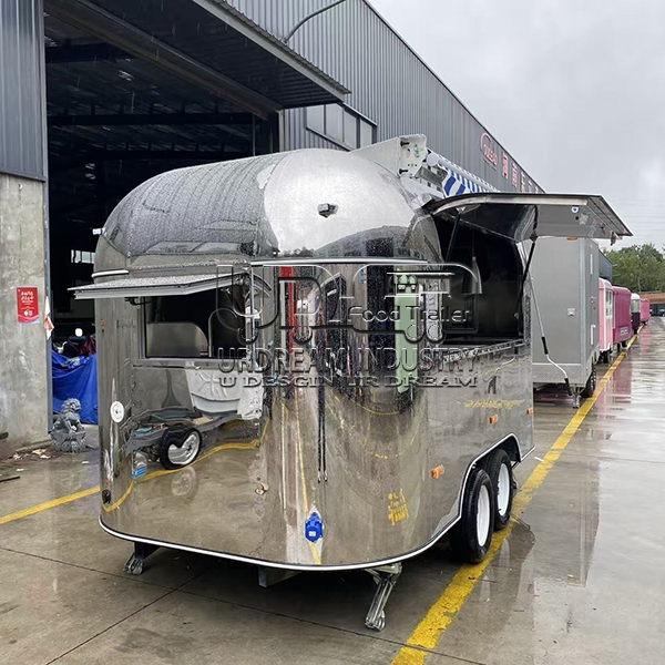 12FT Mirror Airstream Food Trailer