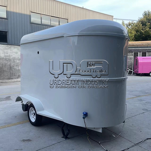 10ft white horse food trailer
