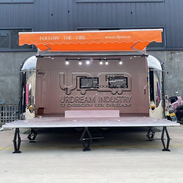 13FT MIRROR AIRSTREAM STAGE TRAILER