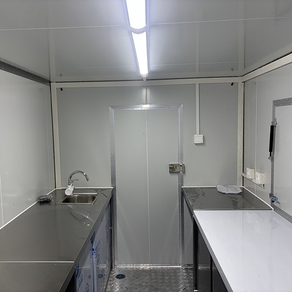 10FT BLACK STICKER SQUARE FOOD TRAILER - Image 7