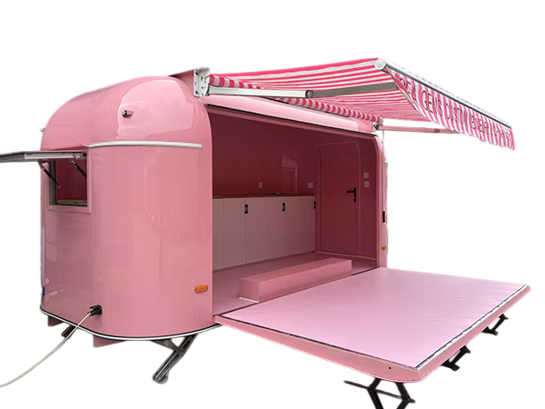 13FT PINK AIRSTREAM STAGE TRAILER
