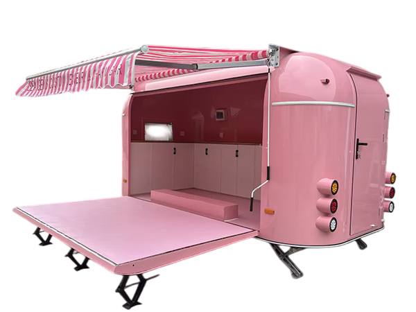 13FT PINK AIRSTREAM STAGE TRAILER