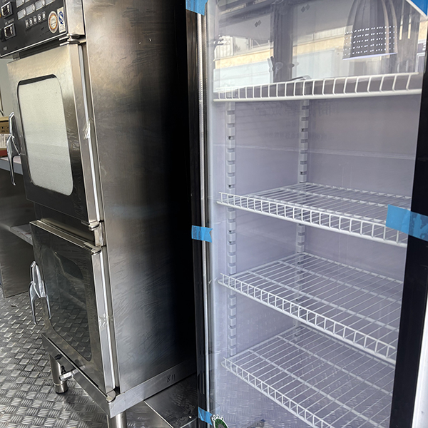 13FT PINK SINGLE WINDOW SQUARE FOOD TRAILER