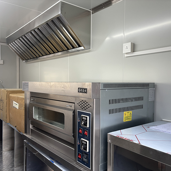 13FT Yellow Full Sticker Square Food Trailer