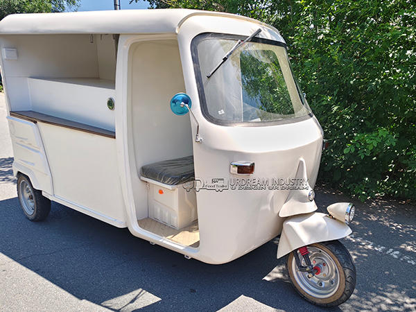 10FT White Electric Food Truck
