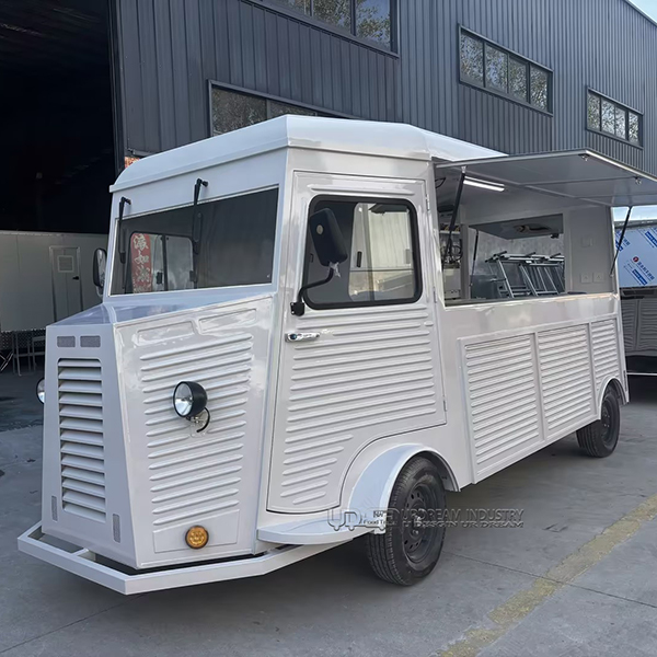 14.8FT Vintage Citroen Electric Food Truck